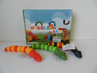 Obrázek z Had barevný ohebný 23cm, plast, 3dr 